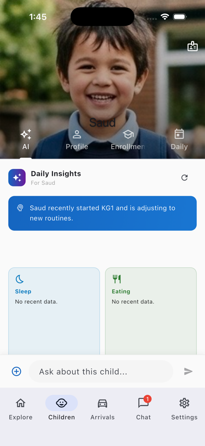 iSky Parent — AI daily insights
