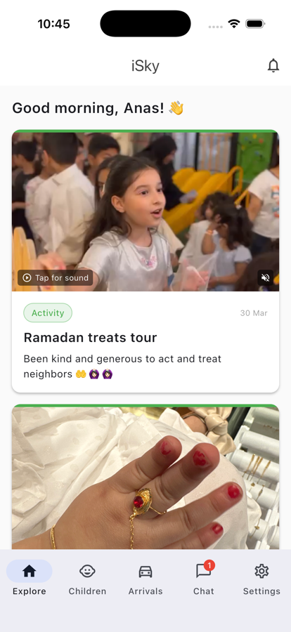 iSky Parent — Explore feed